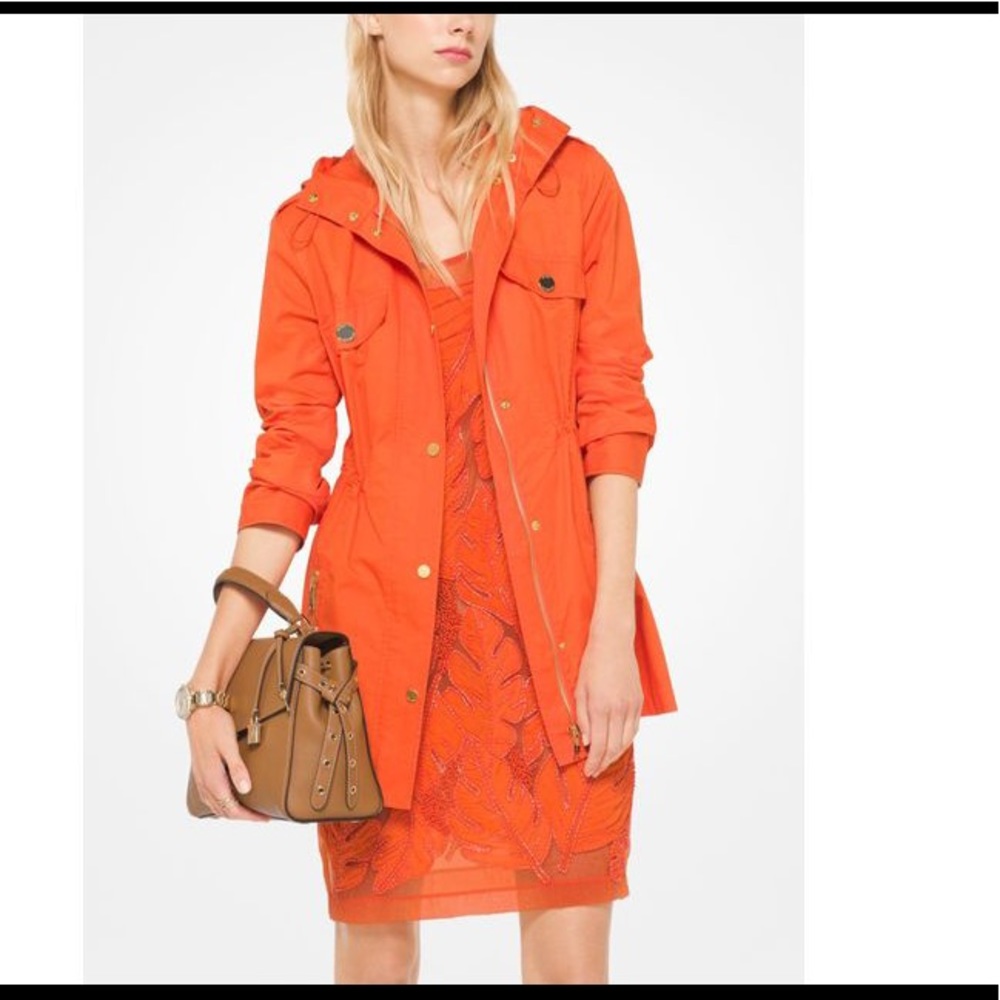New Michael Kors Anoorak hooded jacket